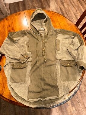 We The Free Olive Green Harper Sweatshirt